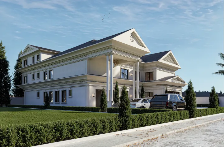 Lake Shore Villa Court rendering